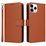 Betopnice iPhone 11 Pro Etui Avtagbart Deksel 005 Brun
