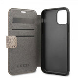 Guess iPhone 11 Pro Etui Monogram Brun