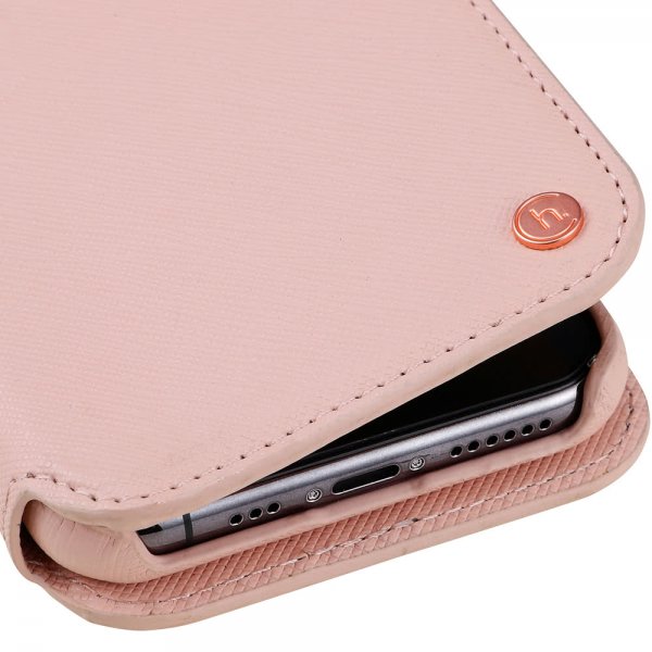 holdit iPhone 11 Pro Etui Stockholm Löstagbart Deksel Rosa