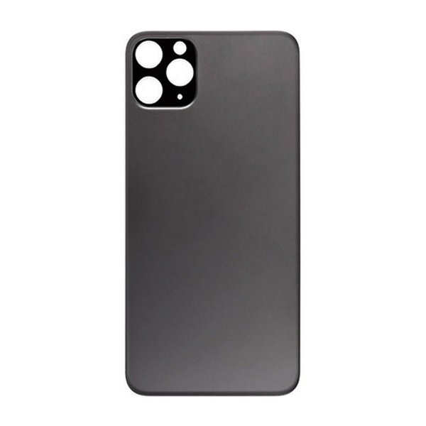 IPhone 11 Pro Max Baksideglass med selvklebende teip - svart