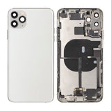 iPhone 11 Pro Max bakside med komplett ramme - hvit