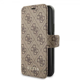 Guess iPhone 11 Pro Max Etui Monogram Brun