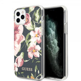 Guess iPhone 11 Pro Max Deksel Flower Edition N.3 Navy