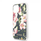 Guess iPhone 11 Pro Max Deksel Flower Edition N.3 Navy