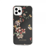 Guess iPhone 11 Pro Max Deksel Flower Edition N.4 Svart