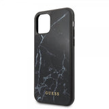Guess iPhone 11 Pro Max Deksel Marble Cover Svart