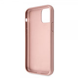 Guess iPhone 11 Pro Max Deksel Saffiano Cover Rosegull