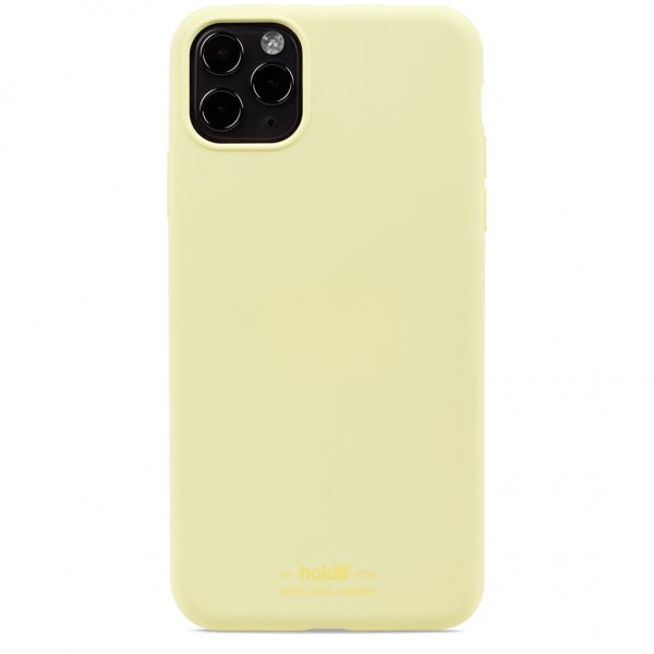 holdit iPhone 11 Pro Max Deksel Silikon Lemonade