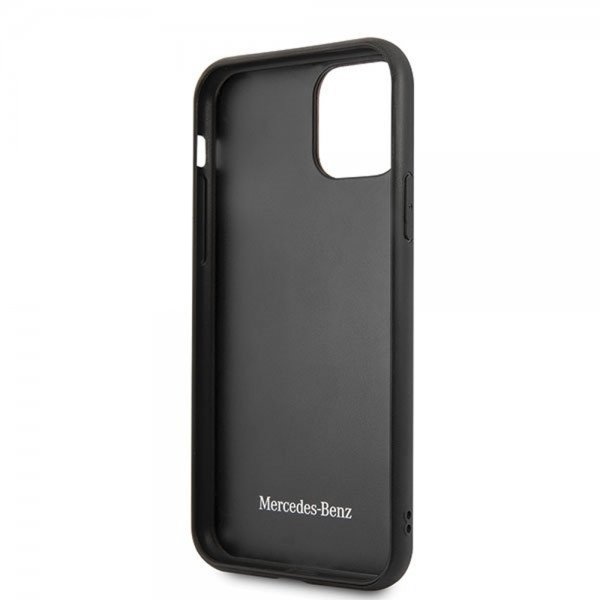 Mercedes Benz iPhone 11 Pro Max Deksel Wood Line Walnut