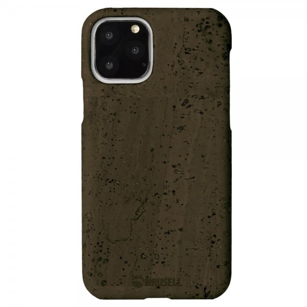 Krusell iPhone 11 Pro Deksel Birka Cover Mörkbrun