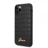 Guess iPhone 11 Pro Deksel Croco Svart