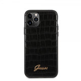 Guess iPhone 11 Pro Deksel Croco Svart