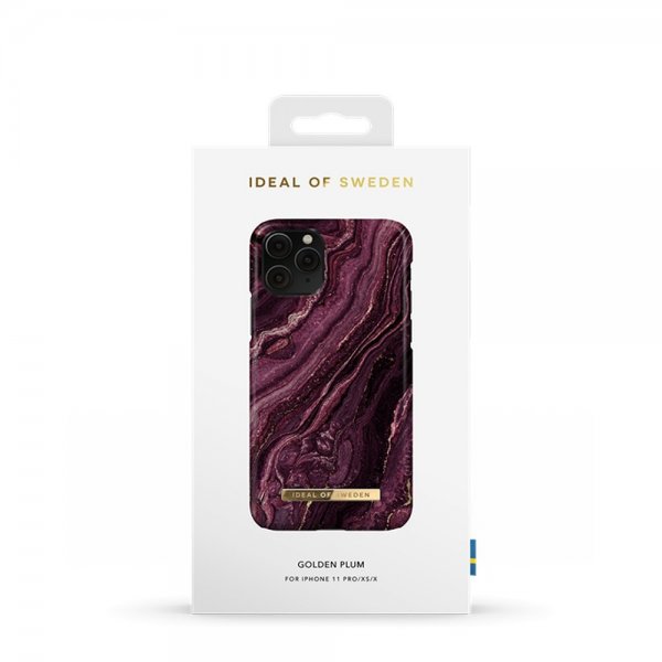 Ideal of Sweden iPhone 11 Pro Deksel Fashion Case Golden Plum