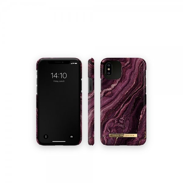 Ideal of Sweden iPhone 11 Pro Deksel Fashion Case Golden Plum