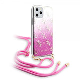 Guess iPhone 11 Pro Deksel Gradient Cover Rosa