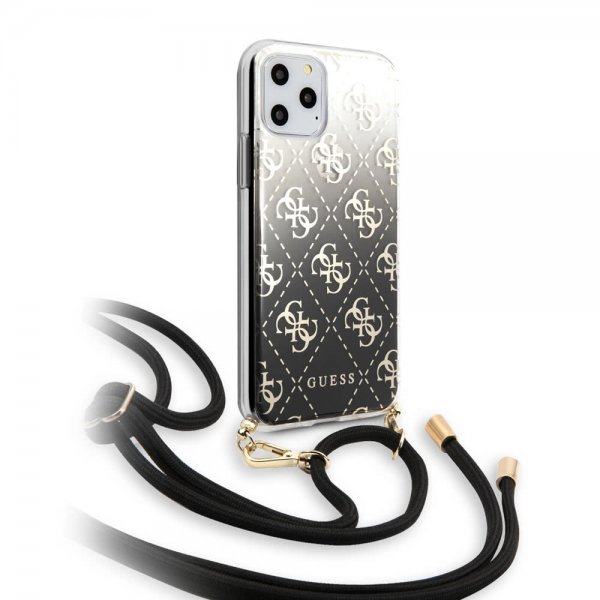 Guess iPhone 11 Pro Deksel Gradient Cover Svart