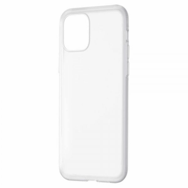 Baseus iPhone 11 Pro Deksel Jelly Liquid Silica Gel Hvit