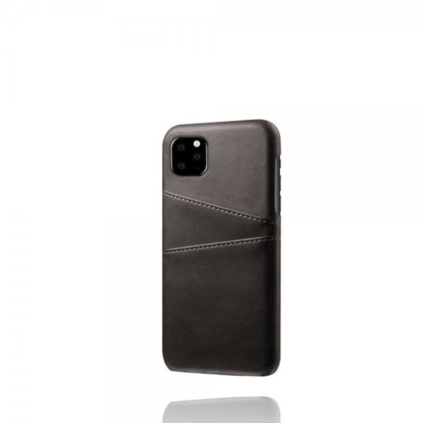 iPhone 11 Pro Deksel med To Kortlommer Svart