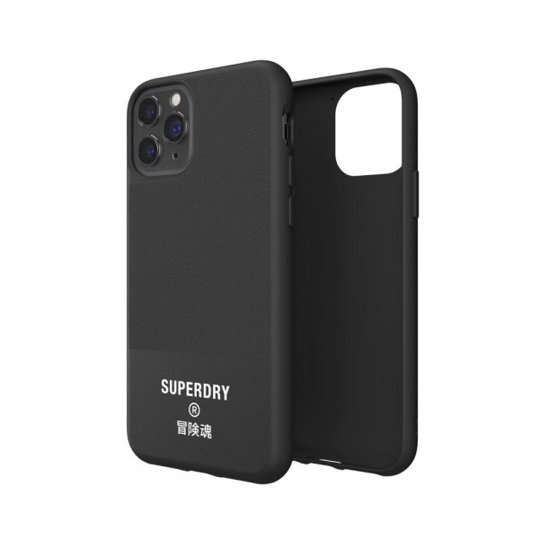 Superdry iPhone 11 Pro Deksel Moulded Case Canvas Svart