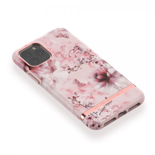 Richmond & Finch iPhone 11 Pro Deksel Pink Marble Floral
