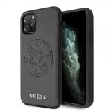 Guess iPhone 11 Pro Deksel Saffiano Cover Svart