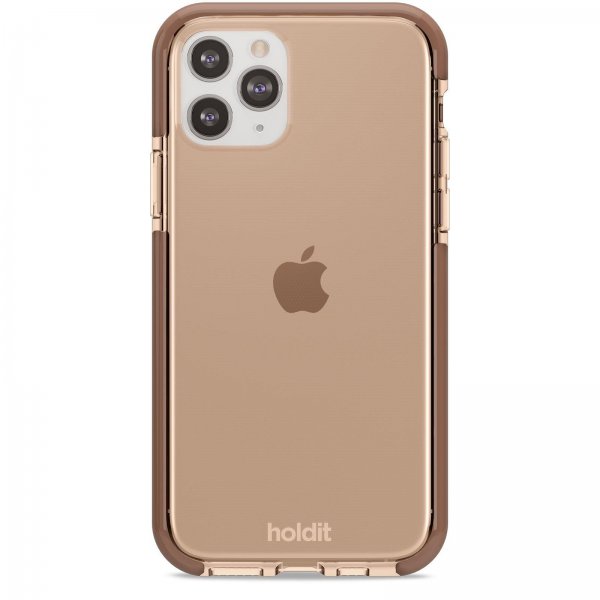 holdit iPhone 11 Pro Deksel Seethru Dark Brown
