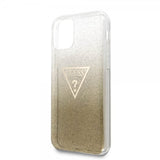 Guess iPhone 11 Pro Deksel Solid Glitter Cover Gull