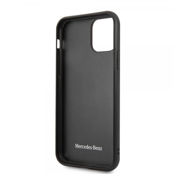 Mercedes Benz iPhone 11 Pro Deksel Wood Line Rosewood