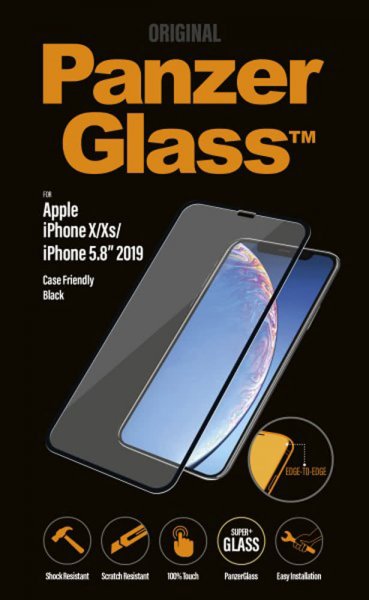 PanzerGlass iPhone X/Xs/11 Pro Skjermbeskytter CaseFriendly