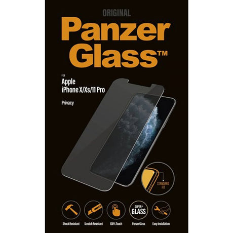 PanzerGlass iPhone X/Xs/11 Pro Skjermbeskytter Standard Fit Privacy
