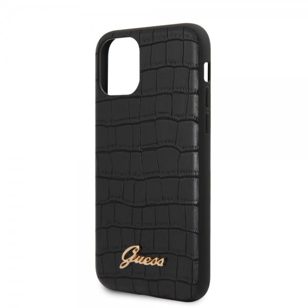 Guess iPhone 11 Deksel Croco Svart