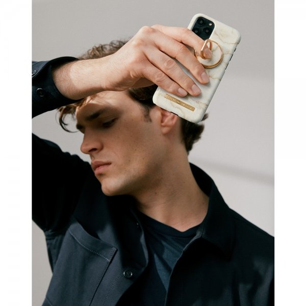 Ideal of Sweden iPhone 11 Deksel Fashion Case Golden Pearl Marble