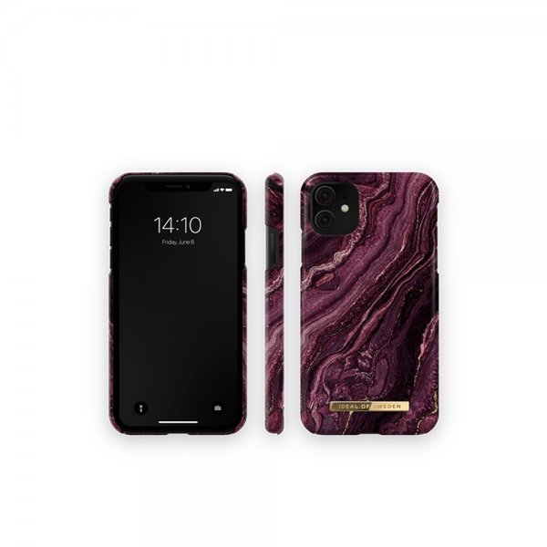 Ideal of Sweden iPhone 11 Deksel Fashion Case Golden Plum