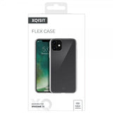 Xqisit iPhone 11 Deksel Flex Case Transparent