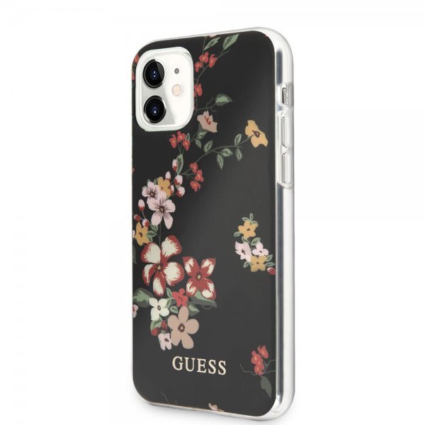 Guess iPhone 11 Deksel Flower Edition N.4 Svart