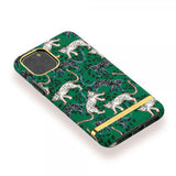 Richmond & Finch iPhone 11 Deksel Green Leopard