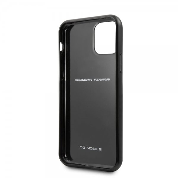 Ferrari iPhone 11 Deksel Karbonfibertekstur Svart