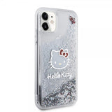 Hello Kitty iPhone 11 Deksel Liquid Glitter Translucent