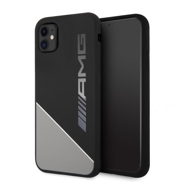 AMG iPhone 11 Deksel Liquid Silicone Grå