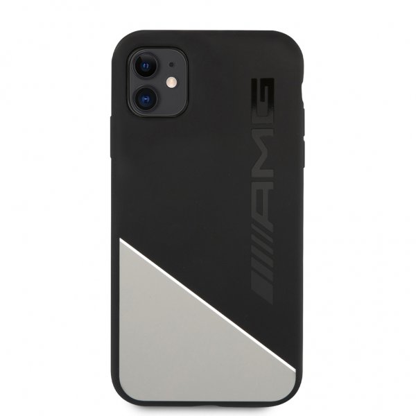 AMG iPhone 11 Deksel Liquid Silicone Grå