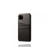 iPhone 11 Deksel med To Kortlommer Svart