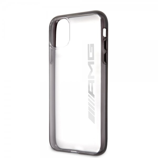AMG iPhone 11 Deksel Metallic Svart Transparent