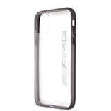 AMG iPhone 11 Deksel Metallic Svart Transparent