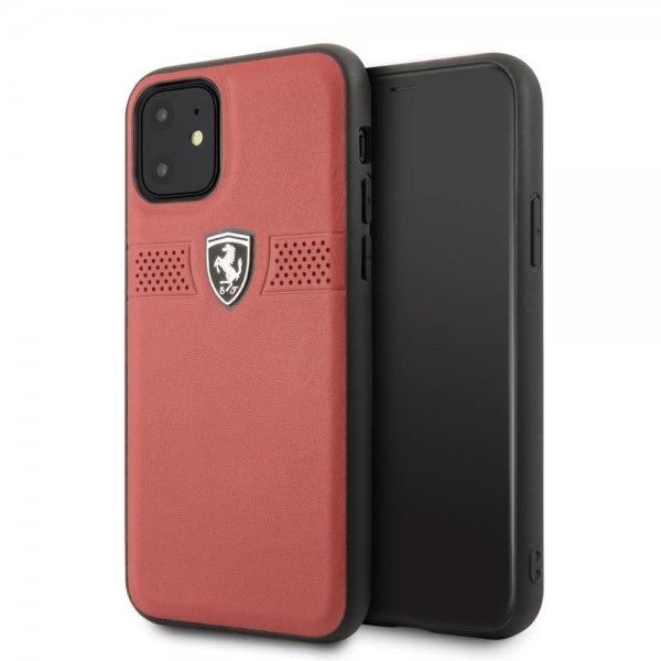Ferrari iPhone 11 Deksel Off Track Rød