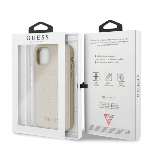Guess iPhone 11 Deksel Saffiano Cover Gull