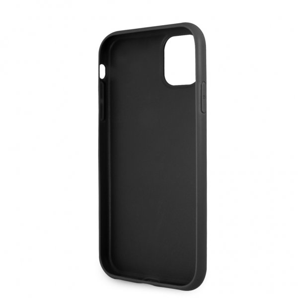 Guess iPhone 11 Deksel Saffiano Vintage Script Svart