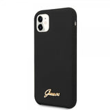 Guess iPhone 11 Deksel Silikoni Cover Vintage Svart