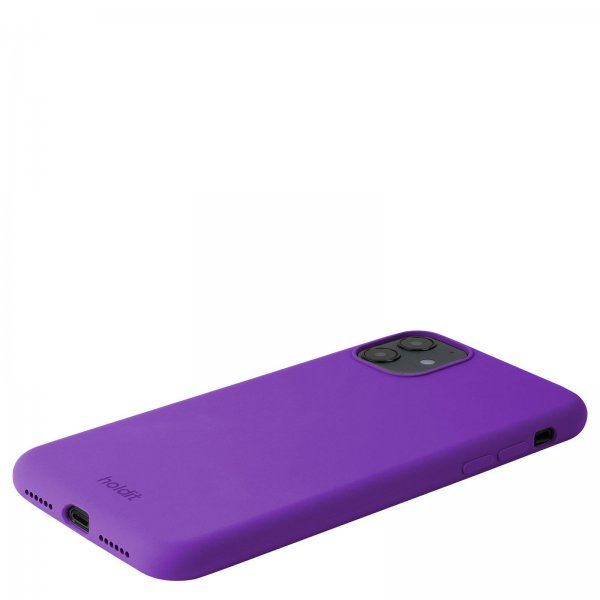 holdit iPhone 11 Deksel Silikon Bright Purple