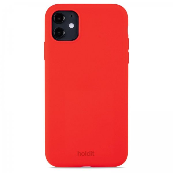 holdit iPhone 11 Deksel Silikon Chili Red