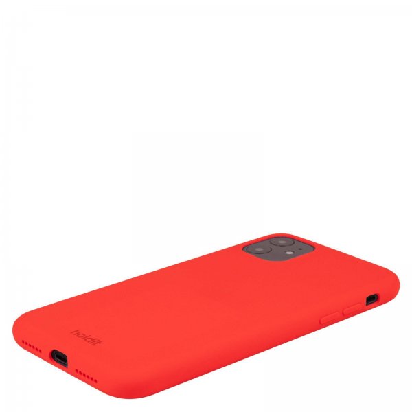 holdit iPhone 11 Deksel Silikon Chili Red